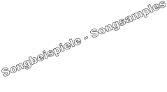 Songbeispiele - Songsamples