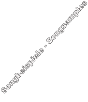 Songbeispiele - Songsamples